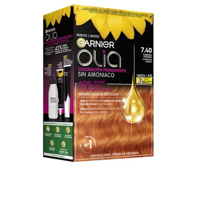 GARNIER  - Olia Bold 7.40 Cuivre Intense Coloration capillaire 1 unit&eacute;
