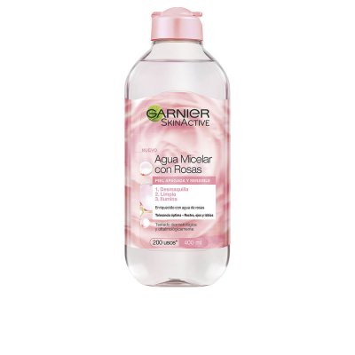 GARNIER  - Skinactive Agua Rosas Micelar  D&eacute;maquillant 400 ml