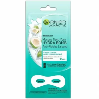 GARNIER  SkinActive Hydra Bomb Eye Masque (2 pi&egrave;ces - Lissage)