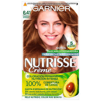 GARNIER  Tinte Pelo Nutrisse 6,41 Marron Intenso