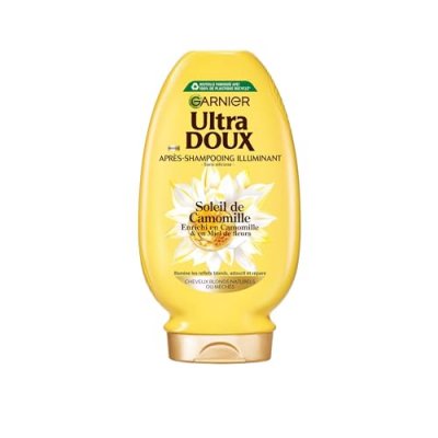 GARNIER  Ultra Doux Apr&egrave;s-Shampooing Illuminant camomille 250 ml