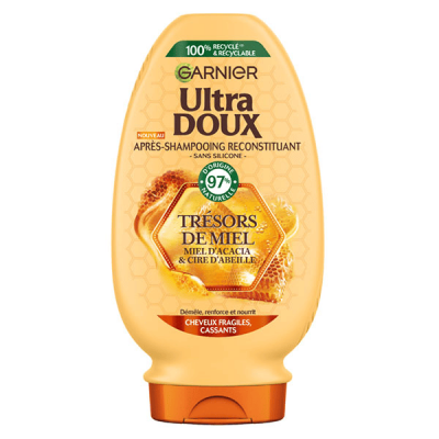 GARNIER  Ultra Doux Apr&egrave;s-Shampooing Protecteur tr&eacute;sor de miel 250 ml