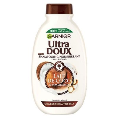 GARNIER  Ultra Doux Shampooing Assouplissant lait de coco 300 ml