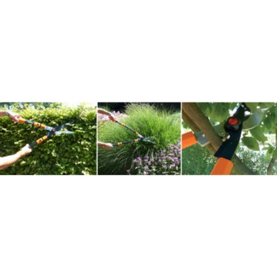 GARTEN PRIMUS  Cisaille &agrave; haies multifonctionnelle 3 en 1