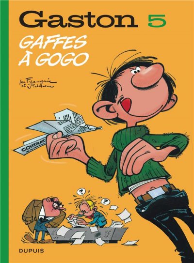 Gaston (&eacute;dition 2018) - Tome 5 - Gaffes &agrave; gogo (BD)