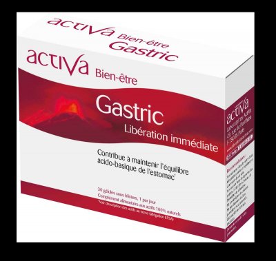 ACTIVA Gastric Boite De 30 Gelules 30 Gelules Bien-&Ecirc;tre 