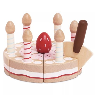 LE TOY VAN G&acirc;teau d'Anniversaire &agrave; la Vanille Pour cuisine pour enfants