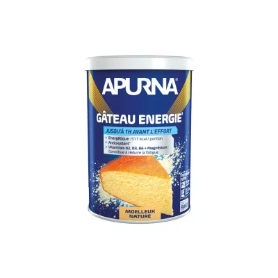 APURNA Gateau energetique  moelleux nature 400g
