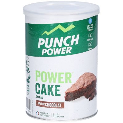 PUNCH POWER Gateau &eacute;nerg&eacute;tique Biocake  chocolat &ndash; 400g