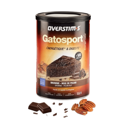 OVERSTIMS Gateau energetique  gatosport brownie noix de pecan 400g