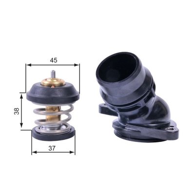 GATES  Th42995&nbsp;K1&nbsp;Thermostat du liquide de refroidissement