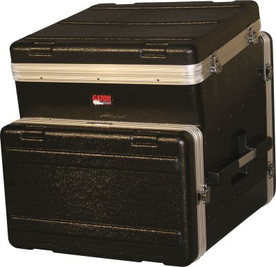 GATOR  Cases GRC-10X6 flight case en poly&eacute;thyl&egrave;ne 10U-6U pour consoles de mixage