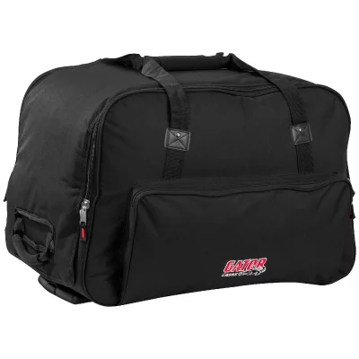 GATOR  Cases Sac en nylon renforc&eacute; avec roulettes pour enceinte 12