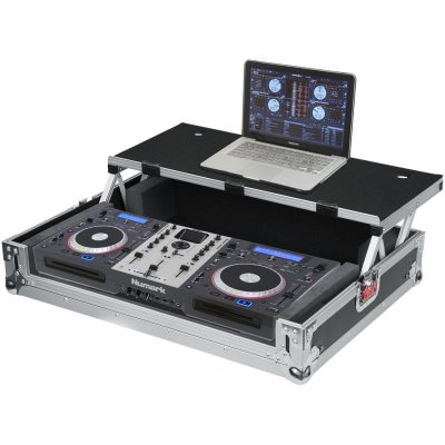 GATOR  Flight case pour contr&ocirc;leurs DJ de taille moyenne
