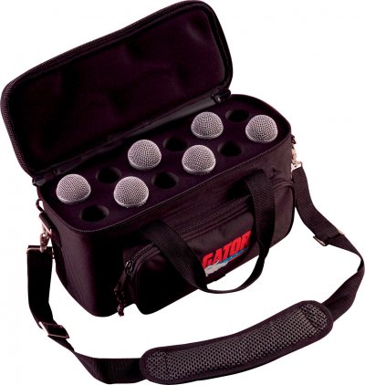 GATOR  - GM-12B - Sac de transport pour 12 microphones