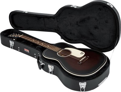 GATOR  Gwe-Acou-3-4 Etui Rigide Pour Guitare Acoustique 3/4 Noir