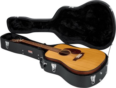GATOR  - Gwe-Dread 12 - &Eacute;tui Bois Pour Guitare Dreadnought 12 Cordes