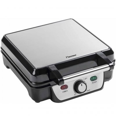 BESTRON Gaufrier 1100w Noir/Inox Asw281