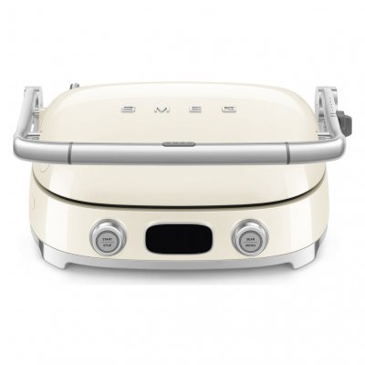 SMEG Gaufrier / multigril vintage ann&eacute;es 50 cr&egrave;me 