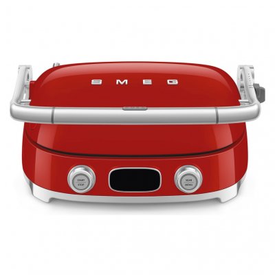 SMEG Gaufrier / multigril vintage ann&eacute;es 50 rouge 