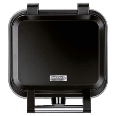 MPM Gaufrier Professionnel pour 2 Gaufres Belges Epaisses, Plaques Antiadh&eacute;sives,, MGO-40, 1500, Noir