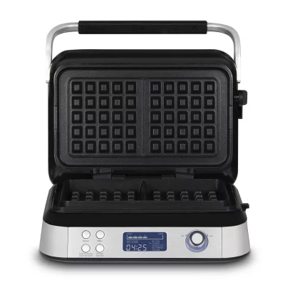 HKOENIG Gaufrier programmable, &eacute;cran lcd, 5 programmes, 7 niveaux de brunissage, 1600w - r&eacute;f gfx800