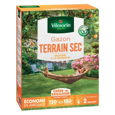 VILMORIN Gazon Terrain sec 3kg 