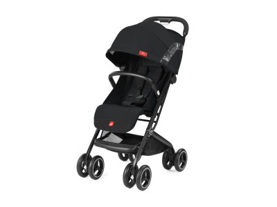 GB  GOLD Poussette compacte citadine Qbit+ tout terrain Velvet black 