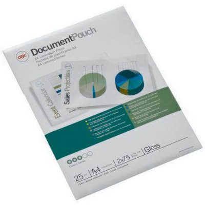 GBC  - 150 microm&egrave;tres 25 - A4 (210 x 297 mm) pochettes plastifi&eacute;es