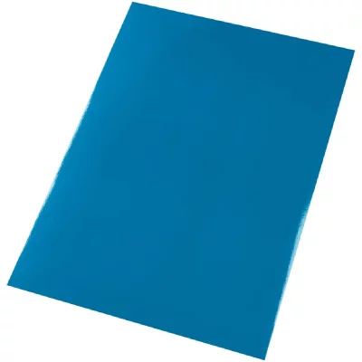 GBC  ensemble de couverture de reliure higloss a4 bleu 