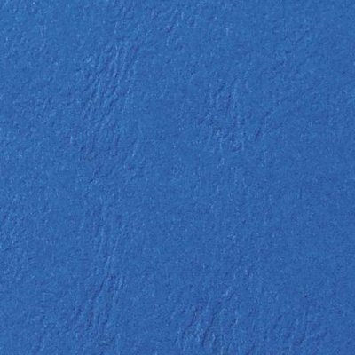 GBC  LeatherGrain Pack de 100 Plats de Couverture 250 g/m2 Bleu