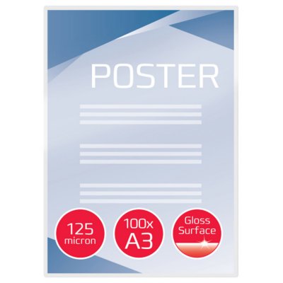 GBC  Lot 100 Portfolios Plastification A3 125 microns