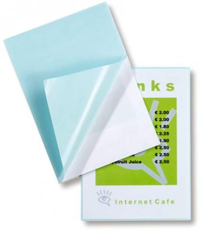 GBC  peel'nstick pochette plastique 100 pi&egrave;ce(s)