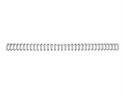GBC  RG810810 Lot de 100 Peignes m&eacute;talliques WireBind Noir