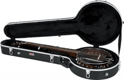 GATOR GC-BANJO-XL - Etui en ABS pour banjo - Noir