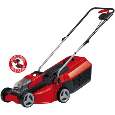 EINHELL Ge-cm 18/30 li 3413157 guidon pliable sans fil 18v 25l plastique rouge