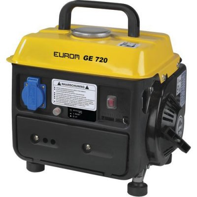 EUROM GE720 - Groupe &eacute;lectrog&egrave;ne - 720W - 2 temps - 