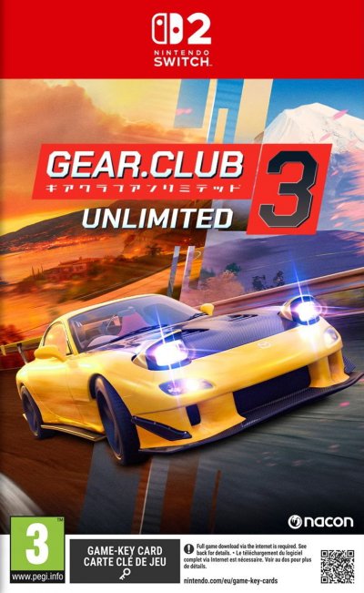 NACON Gear. Club Unlimited 3 Nintendo Switch&trade; 2