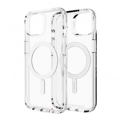 GEAR4  Coque Crystal Palace MagSafe iPhone 13 - Transparent