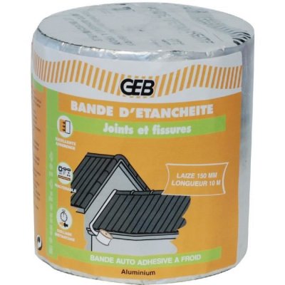 GEB  - Bande d'&eacute;tanch&eacute;it&eacute; auto adh&eacute;sive 75 mmx10m