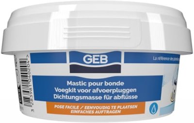 GEB  - Mastic pour bonde - Pot 200 g