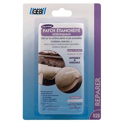 GEB  - Patch &eacute;tanch&eacute;it&eacute; tous mat&eacute;riaux rigides