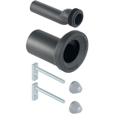 GEBERIT  Sanbloc 405012001 Raccords mur-WC DN 100 / Double coude 2,5mm