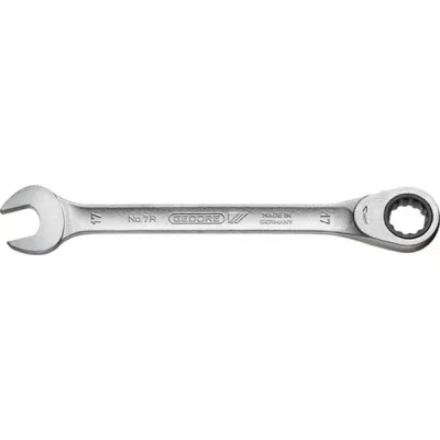 GEDORE  - 2297175 7 r 19 Cl&eacute; mixte &agrave; cliquet 19 mm C608901