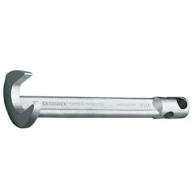 GEDORE  311432 Cl&eacute; &agrave; fourche coud&eacute;e 32 mm, Argent