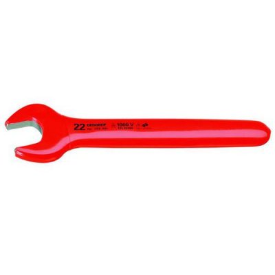 GEDORE  Cl&eacute; plate simple VDE, Cote s/plats : 10 mm, Long. 105 mm
