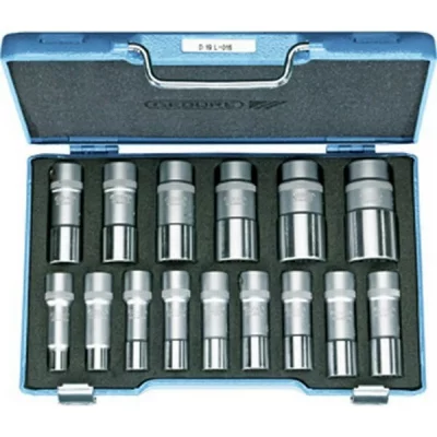 GEDORE  Composition de douilles longues 1-2"" 10-32 mm num&eacute;ro d'article 2190214