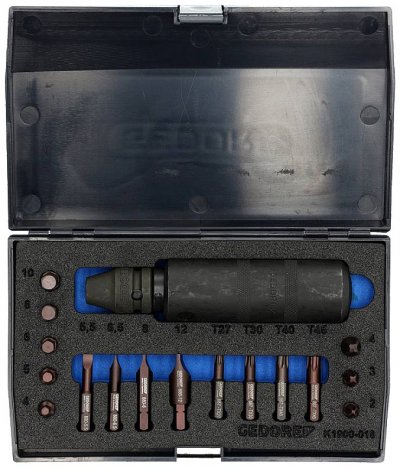 GEDORE  K 1900&ndash;018 main visseuse &agrave; chocs 1/2