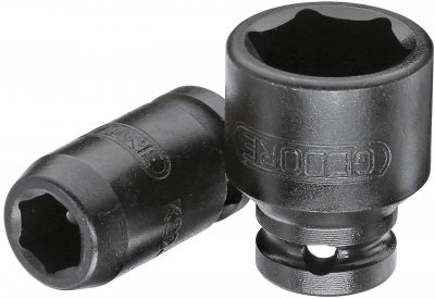 GEDORE  K 20 17 6199140 Douille &agrave; choc 17 mm 1/4 (6.3 mm)