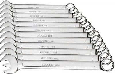 Gedore RED 3300990 R09105012 Jeu de cl&eacute;s mixtes 12 pi&egrave;ces